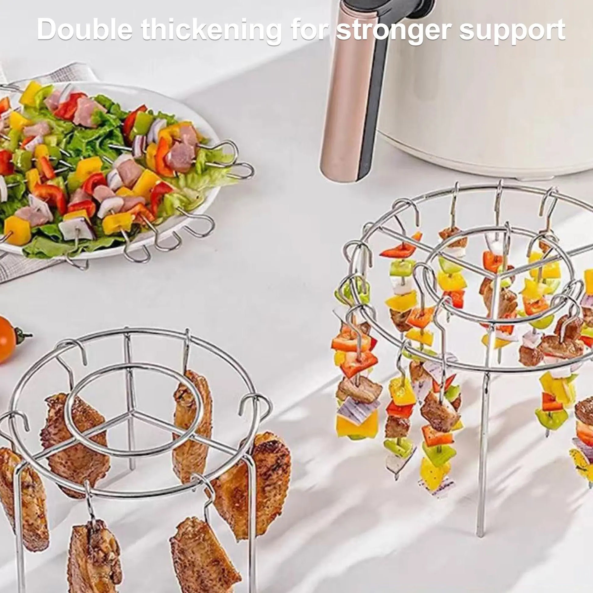 Air fryer skewer rack packaging
